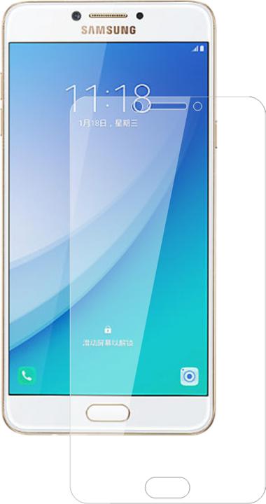 Actual product image Dipos Screen Protector Anti-Shock (2 Piece, Samsung Galaxy C7 Pro)