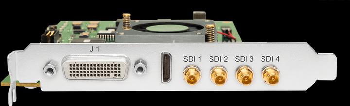 Image du produit AJA KONA 4 - PCIe - BNC,HDMI - Actif - 1 ventilateur - 22 W - 0 - 40 °C (Accessoires réseau)
