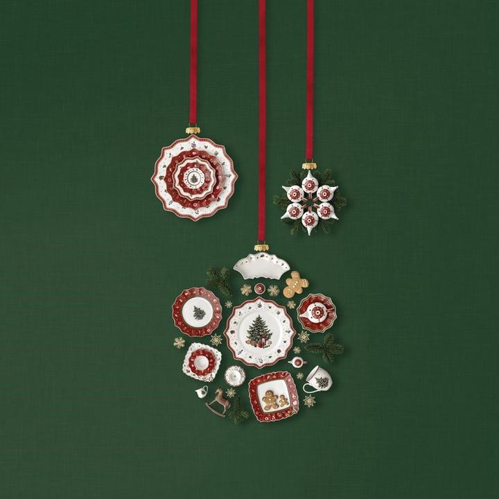 Immagine prodotto Villeroy & Boch Portacandele rosso Toy's Delight (1 x, 6 x 6 x 4 cm)