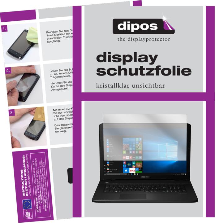 Produktbild Dipos Displayschutzfolie Crystalclear (2 Stück, P7648)