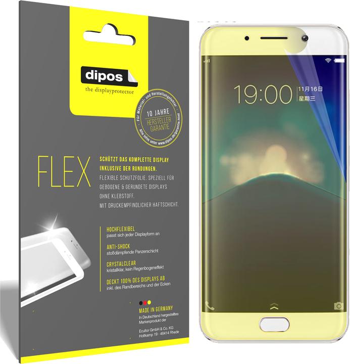 Immagine prodotto Dipos Pellicola Protettiva Full-Cover 3D (3 Pezzo/i, Vivo Xplay 6)