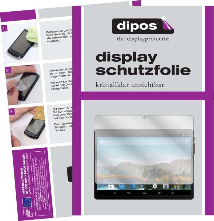 Produktbild Dipos Displayschutzfolie Crystalclear (2 Stück, Artizlee ATL-21)
