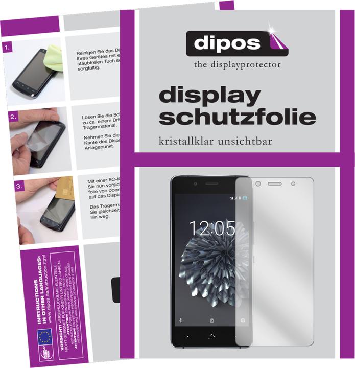 Image du produit Dipos Film de Protection d’écran Crystalclear (6 pièce(s), BQ Aquaris X5 Plus)