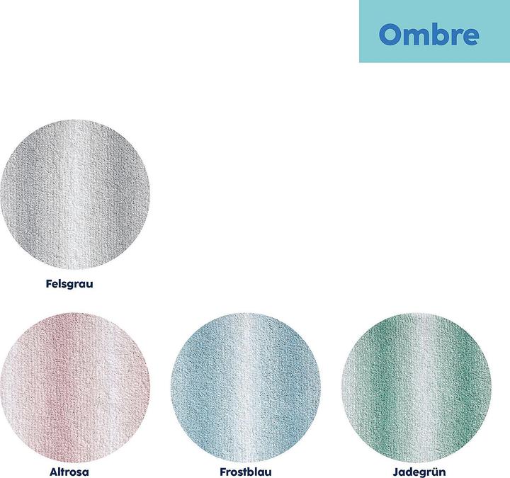 Immagine prodotto Kela Tappeto da bagno Ombre Old Pink (100 x 60 cm)