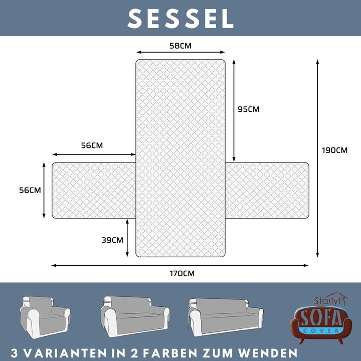 Actual product image Starlyf Sofa Cover