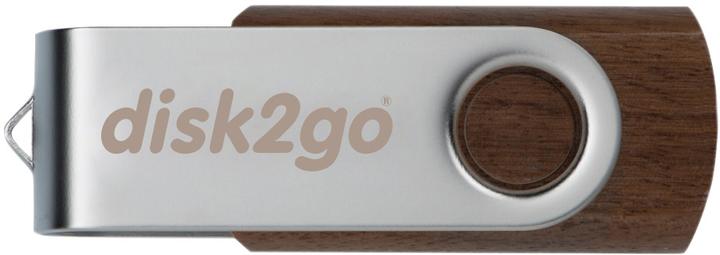 Produktbild Disk2go Wood (64 GB, USB 3.0, USB-A)