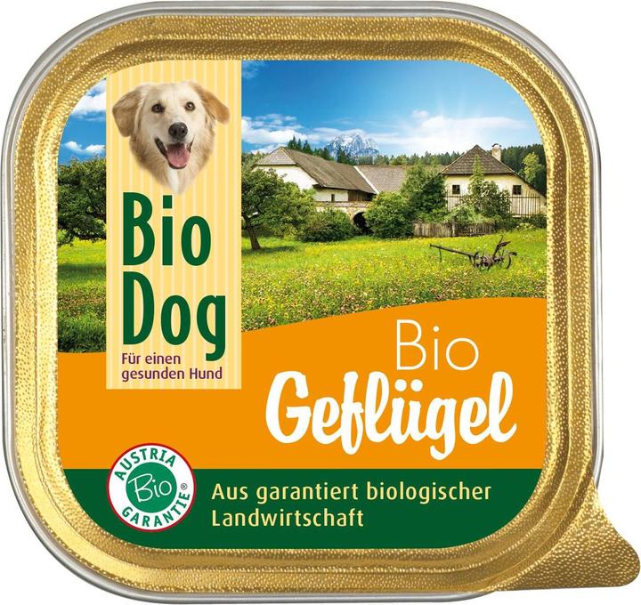 Immagine prodotto BioDog Cibo umido per pollame, 9 x 300g (Adulto, 1 pz., 2990 g)