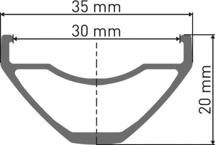 Actual product image DT Swiss E 532 rim DB (22.20")