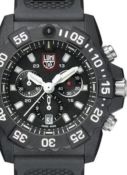 Actual product image Luminox Navy Seal 3581 (Analogue wristwatch, Chronograph, Diving watch, Swiss made, 45 mm)