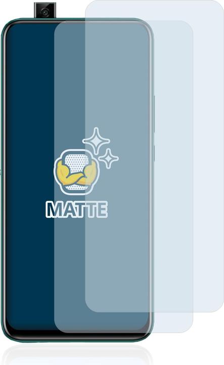 Actual product image BROTECT Anti-glare screen protector matt (2 Piece, Huawei P Smart Z)