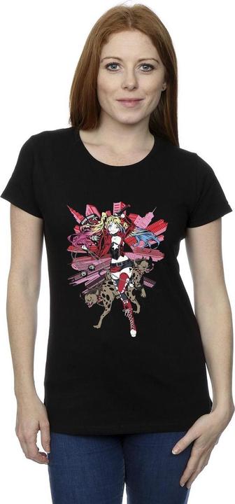 Image du produit T-Shirt coton Harley Quinn Hyenas Femme/Dames (L)