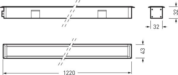Actual product image Trilux TRIL LED recessed floor luminaire (700 lm, IP67)