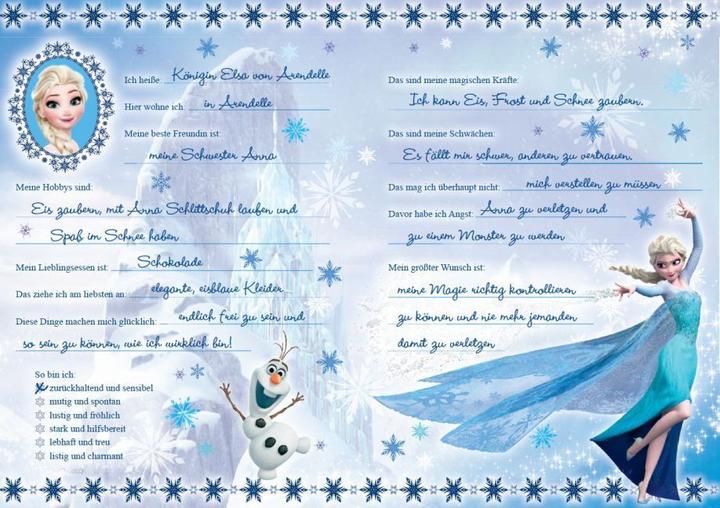 Actual product image Panini Disney Die Eiskönigin: Mein Elsa-Freundebuch (German, Disney, Walt., 2015)