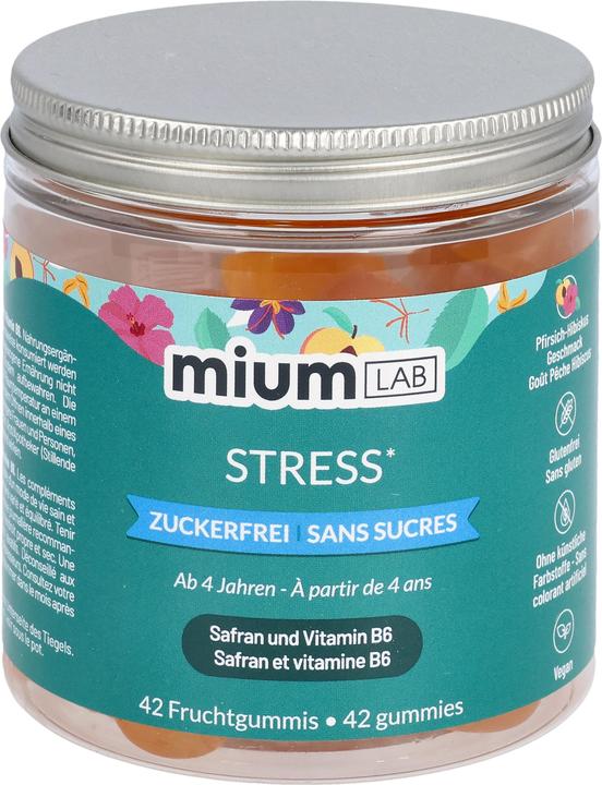 Actual product image Mium Lab Vitamingummis Stress (42 Piece, Gummies, 143 g)