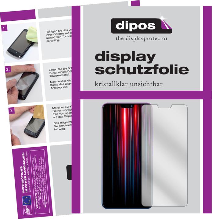 Produktbild Dipos Displayschutzfolie Crystalclear (2 Stück, Vivo Z1 Lite)