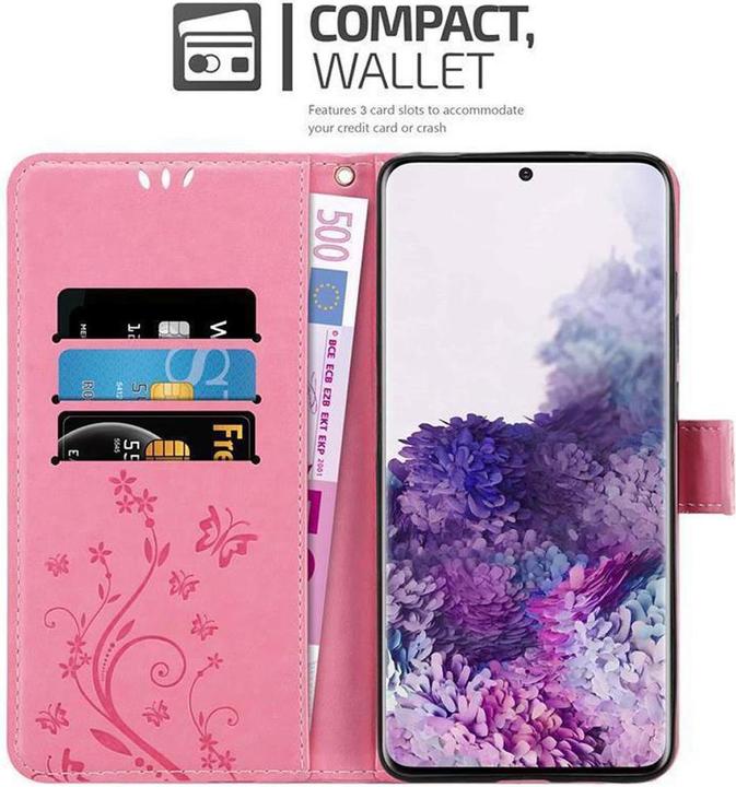 Productafbeelding Cadorabo Bloemen Boekomslag (Samsung Galaxy S20)