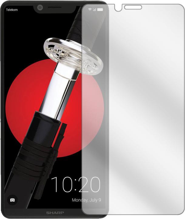 Actual product image Dipos Screen Protector Crystalclear (1 Piece, Sharp Aquos D10)