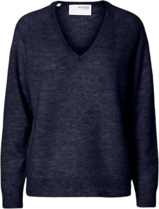 Selected Femme V-Ausschnitt Strickpullover