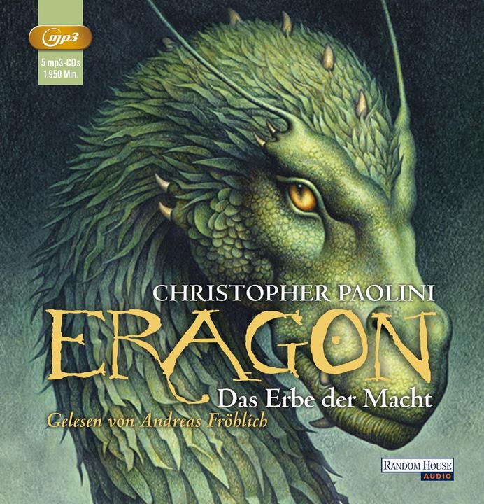 Actual product image Eragon 4 - The Legacy of Power (reading, 5 mp3) (Andreas happy, Christopher Paolini, German)