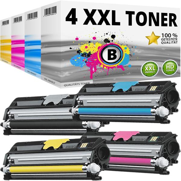 Produktbild Druckfuxx 4x XXL TONER für KONICA MINOLTA MAGICOLOR 1600W 1650EN 1680MF 1690MF m