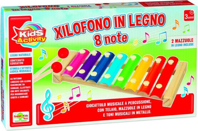 Actual product image Rs Toys 8 Note Wood Xylophone