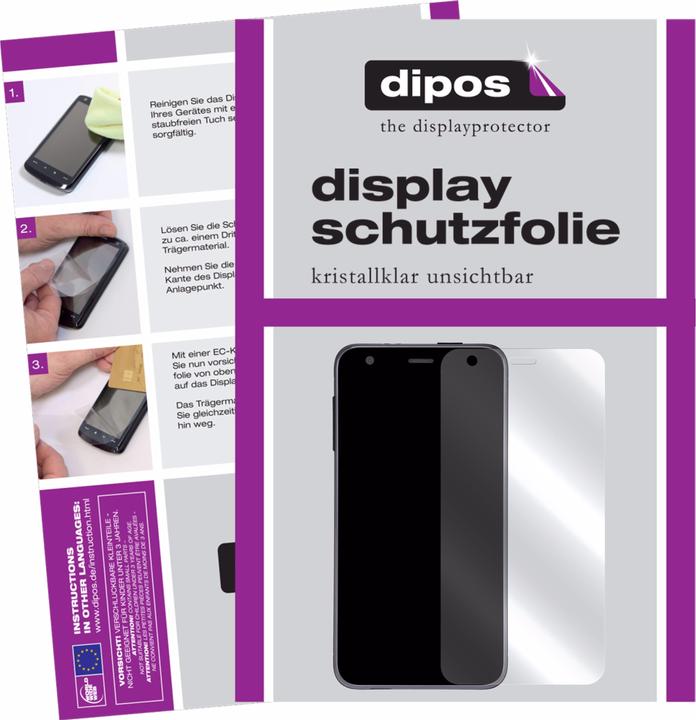 Produktbild Dipos Displayschutzfolie Crystalclear (6 Stück, LG K8)