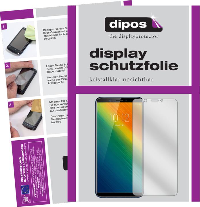 Actual product image Dipos Screen Protector Crystalclear (6 Piece, Lenovo K5 Note)
