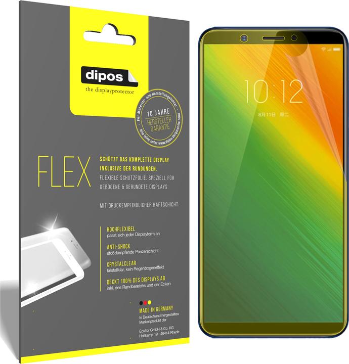 Image du produit Dipos Film de Protection d’écran Full-Cover 3D (3 pièce(s), Lenovo K5 Note (2018))