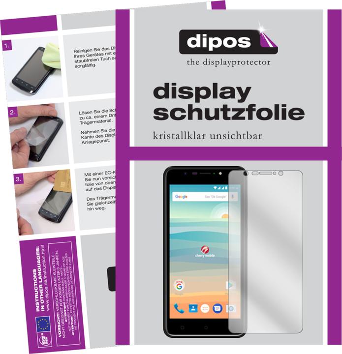 Produktbild Dipos Displayschutzfolie Crystalclear (6 Stück, Cherry Mobile Flare S6)