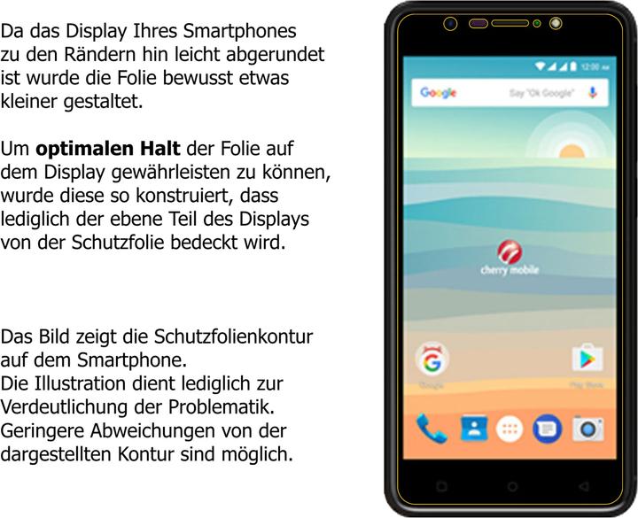 Produktbild Dipos Displayschutzfolie Crystalclear (6 Stück, Cherry Mobile Flare S6)