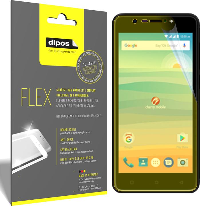 Produktbild Dipos Displayschutzfolie Full-Cover 3D (3 Stück, Cherry Mobile Flare S6)