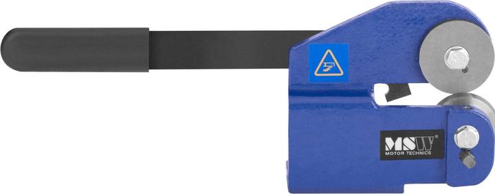 Produktbild MSW Rollenblechschere Blechschere Rollenschere Handhebelschere 1,5 mm Blechstärke (75 mm)
