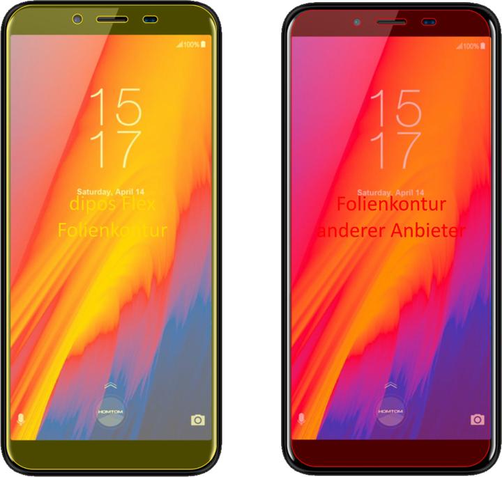 Immagine prodotto Dipos Pellicola Protettiva Full-Cover 3D (3 Pezzo/i, Doogee S99)