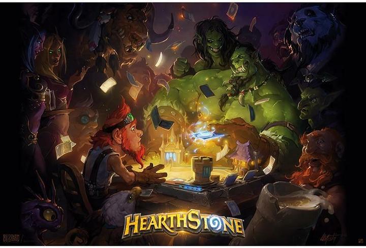 Actual product image ABYstyle Hearthstone - Key Art (91.5 x 61 cm)