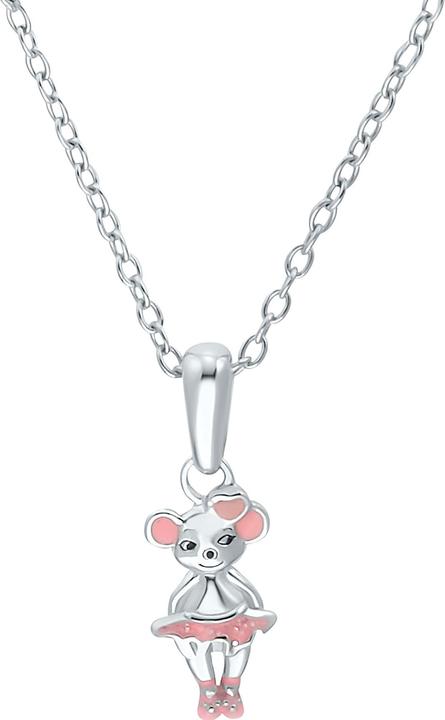 Immagine prodotto Prinzessin Lillifee Collana per bambine, argento 925 | Mouse (Argento 925, 38 cm)