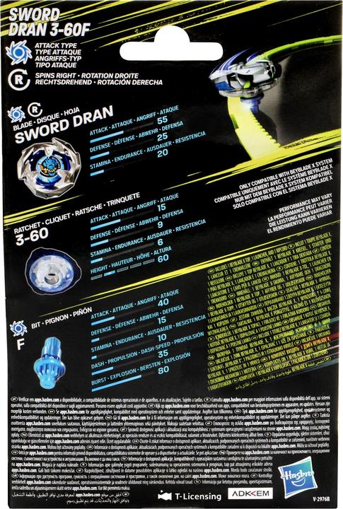 Produktbild Hasbro Beyblade X (Multilingual)