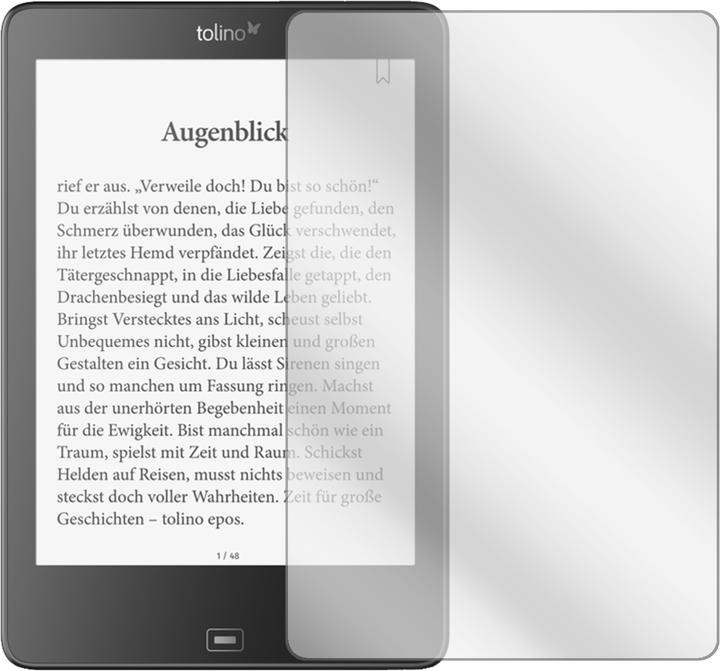 Produktbild Dipos Displayschutzfolie Crystalclear (2 Stück, epos)