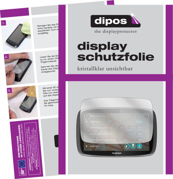 Produktbild Dipos Displayschutzfolie Crystalclear