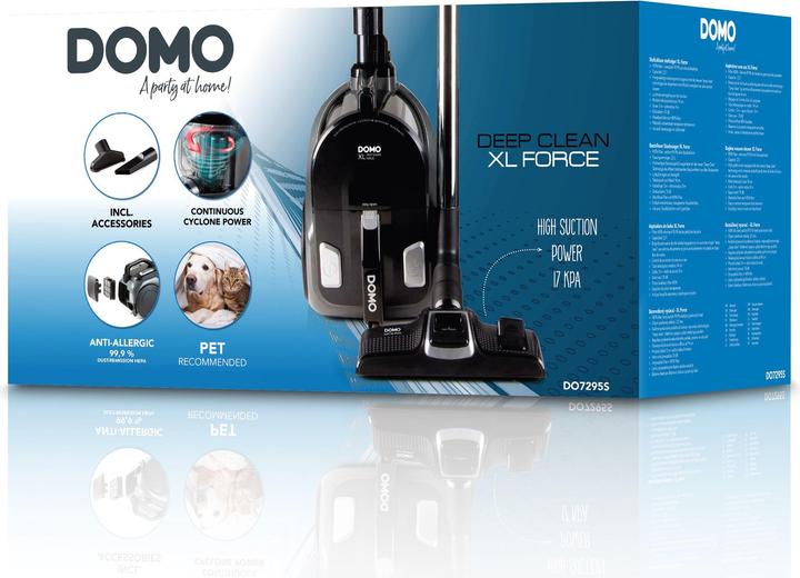 Actual product image Domo Vacuum Cleaner XL Bagless