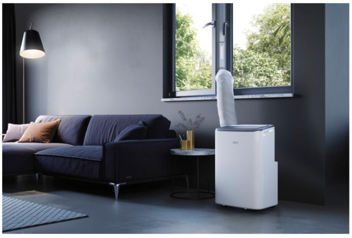 Produktbild AEG AXP34U338HW - Mobiele airco (11.60 BTU/h)