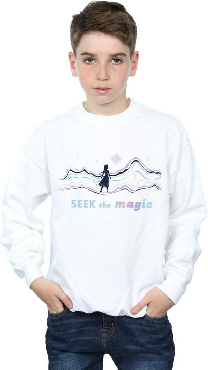 Produktbild Disney Frozen 2 Elsa Seek The Magic Sweatshirt Jungen (140, 146)