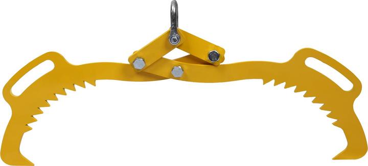 Image du produit Wiltec Pince forestière pour troncs max. 620 mm, Force 1000 kg, Pince de levage, 2 Mandrins de serrage (420 mm)