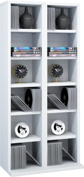 Image du produit VCM Bois CD DVD Stand Étagère Milano (42 x 20 x 92 cm)