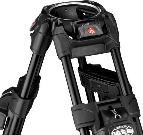 Productafbeelding Manfrotto 526, Snelle Tweeling, Alu, 2n1 (Metaal)