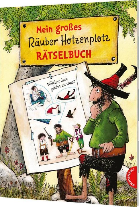 Immagine prodotto Mein grosses Räuber Hotzenplotz-Rätselbuch (Tedesco, Preusslatore Otfried, Weber di Mathias, 2018)