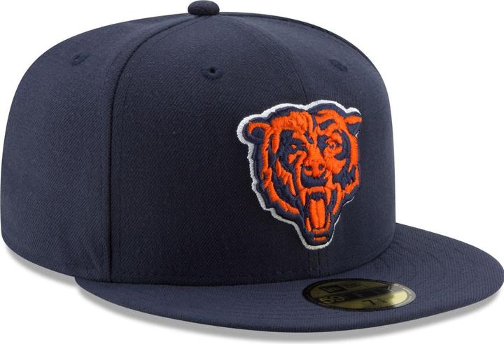 Produktbild New Era 59Fifty Fitted Cap - NFL Chicago Bears navy - 6 7/8 (6 7/8)