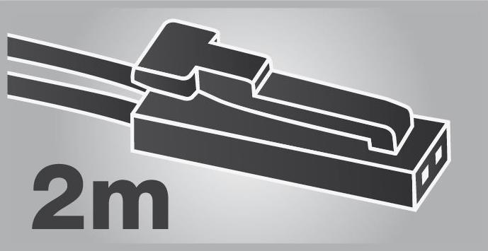 Actual product image Bilton LED connecting tape for Biltontwo - LED strips with 2 clips 50 mm