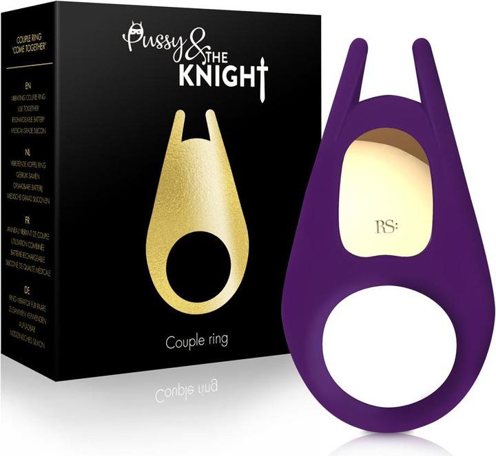 Actual product image Rianne S. Pussy & The Knight Couple Ring (3.20 cm)