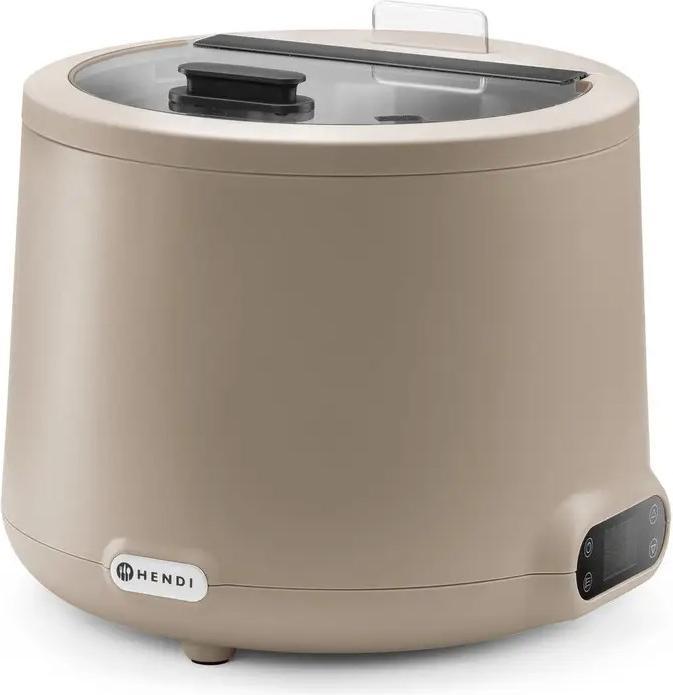 Hendi Marmite à soupe UNIQ,, 8L, Beige, 220-240V/500W, ⌀365x(H)325mm