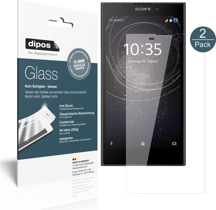 Produktbild Dipos Displayschutz Anti-Shock (1 Stück, Sony Xperia L2)